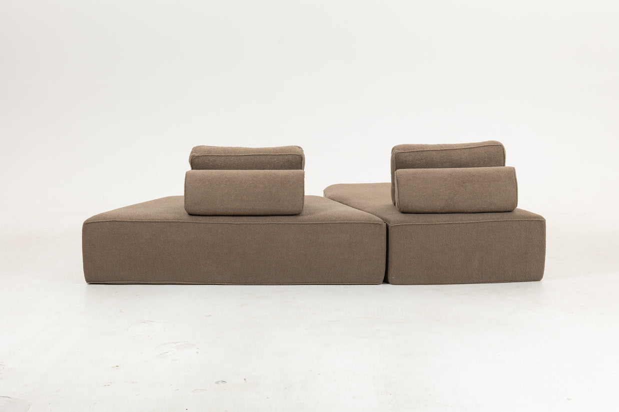 Sofá AURA comprimido con posibilidad de combinaciones, fabricado con espuma de alta densidad SIT-AURA