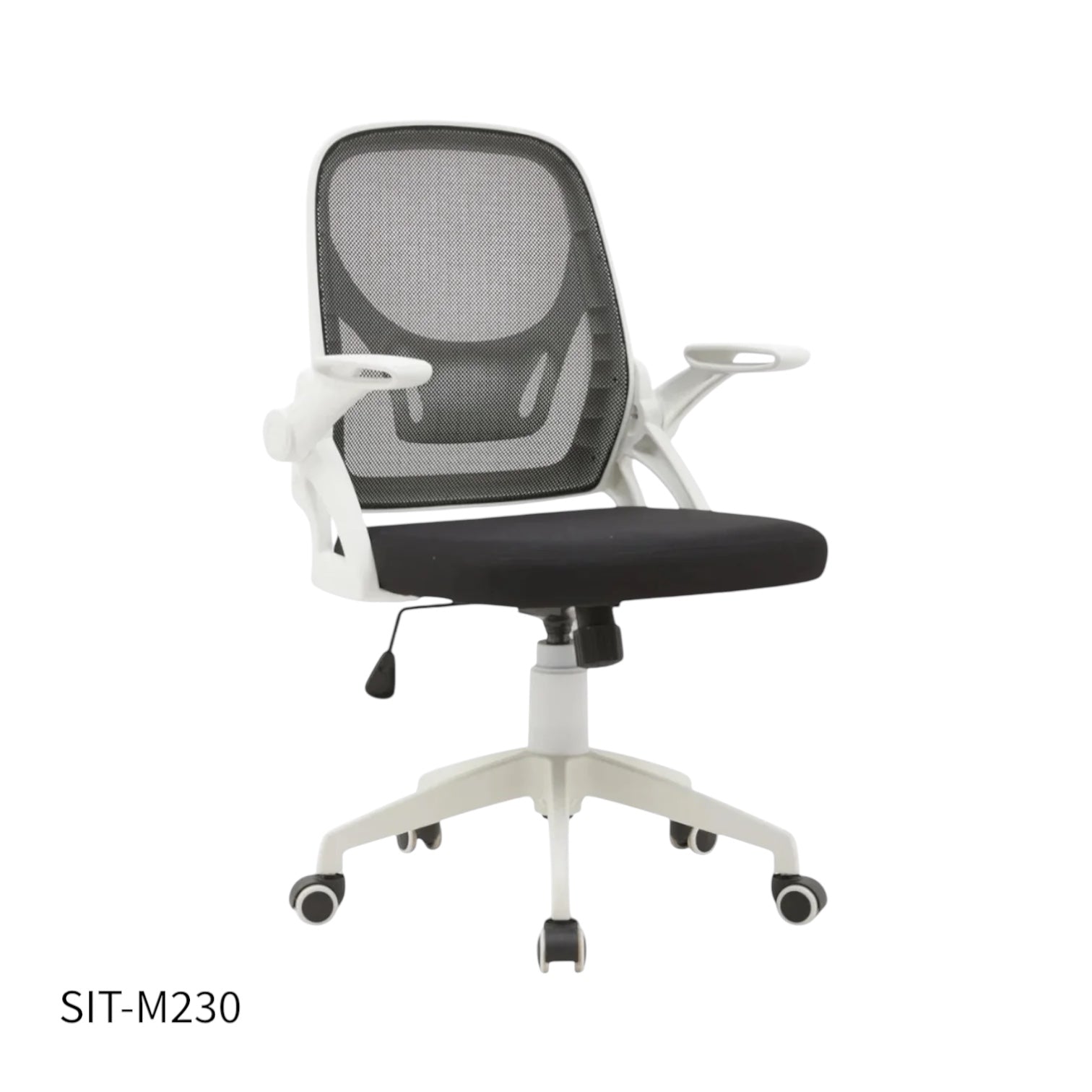 Silla SIT Ejecutiva SIT, Tela de Malla, Base de PVC Color Blanco. Peso: 190Lbs. SIT-M230