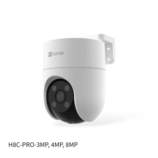 Cámara EZVIZ Wifi, PT, tecnología IA, visión nocturna, seguimiento automático, IP66. H8C-PRO-3MP, 4MP y 8MP.