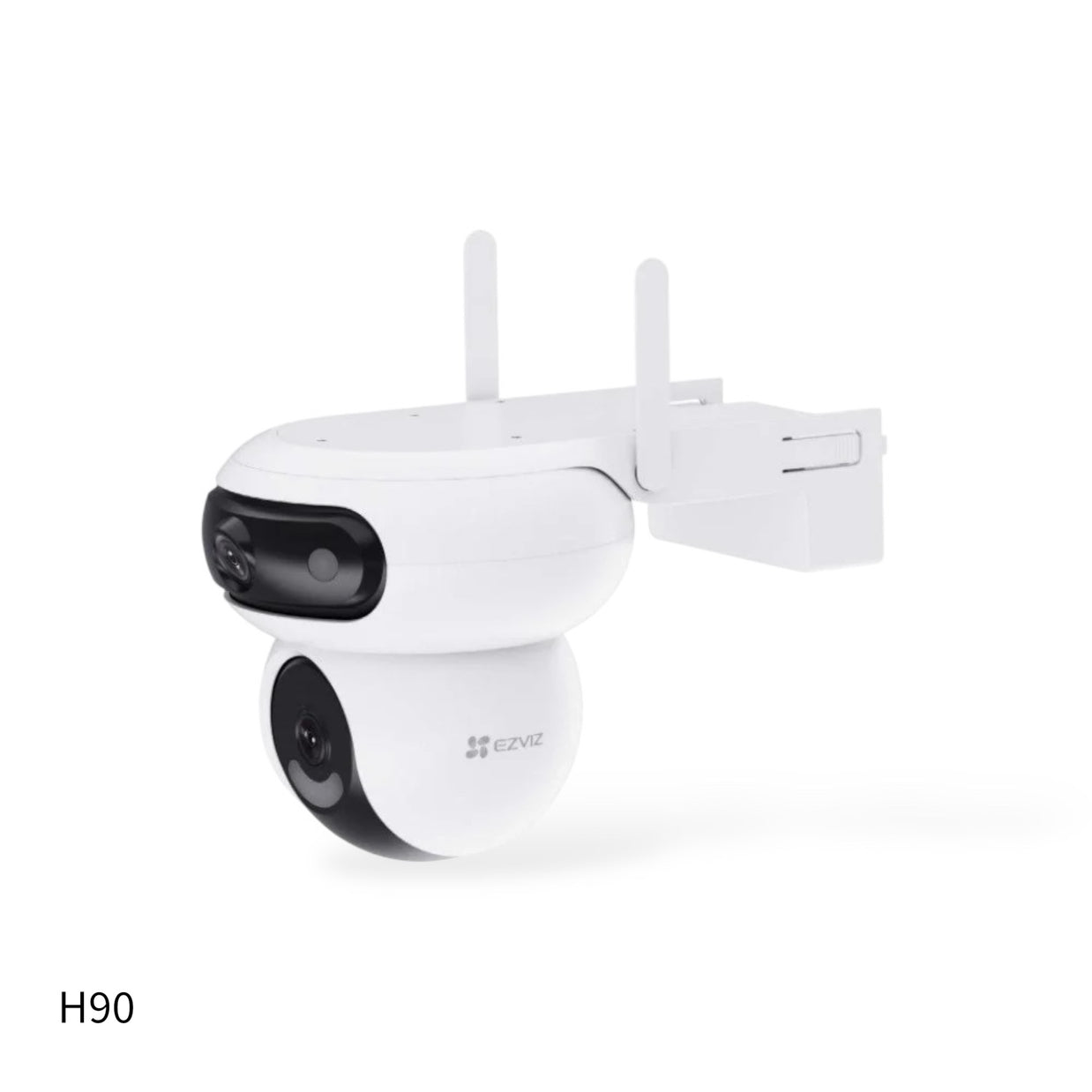 Cámara EZVIZ Wifi H90, panorámica doble lente 4MP+4MP, IP67, PT-360°. Visión a color nocturna.
