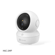 Cámara EZVIZ Wifi, H6C-2MP, 360°, IR 10mts, detección de movimiento, audio bidireccional, Tarjeta SD.