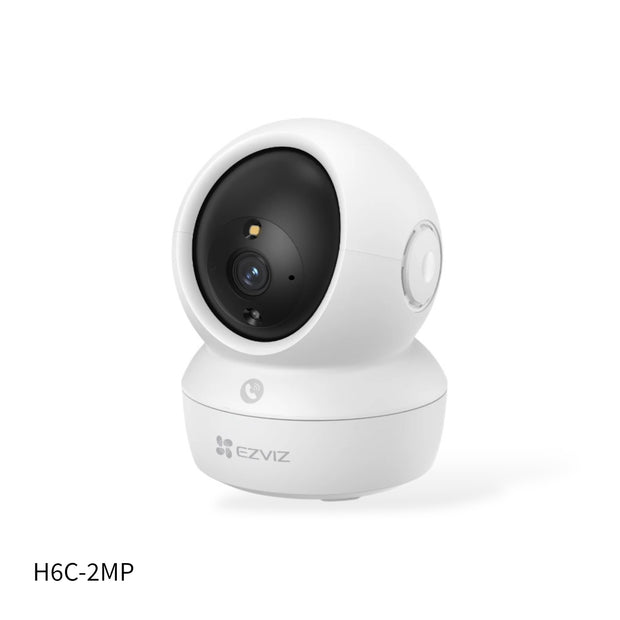 Cámara EZVIZ Wifi, H6C-2MP, 360°, IR 10mts, detección de movimiento, audio bidireccional, Tarjeta SD.