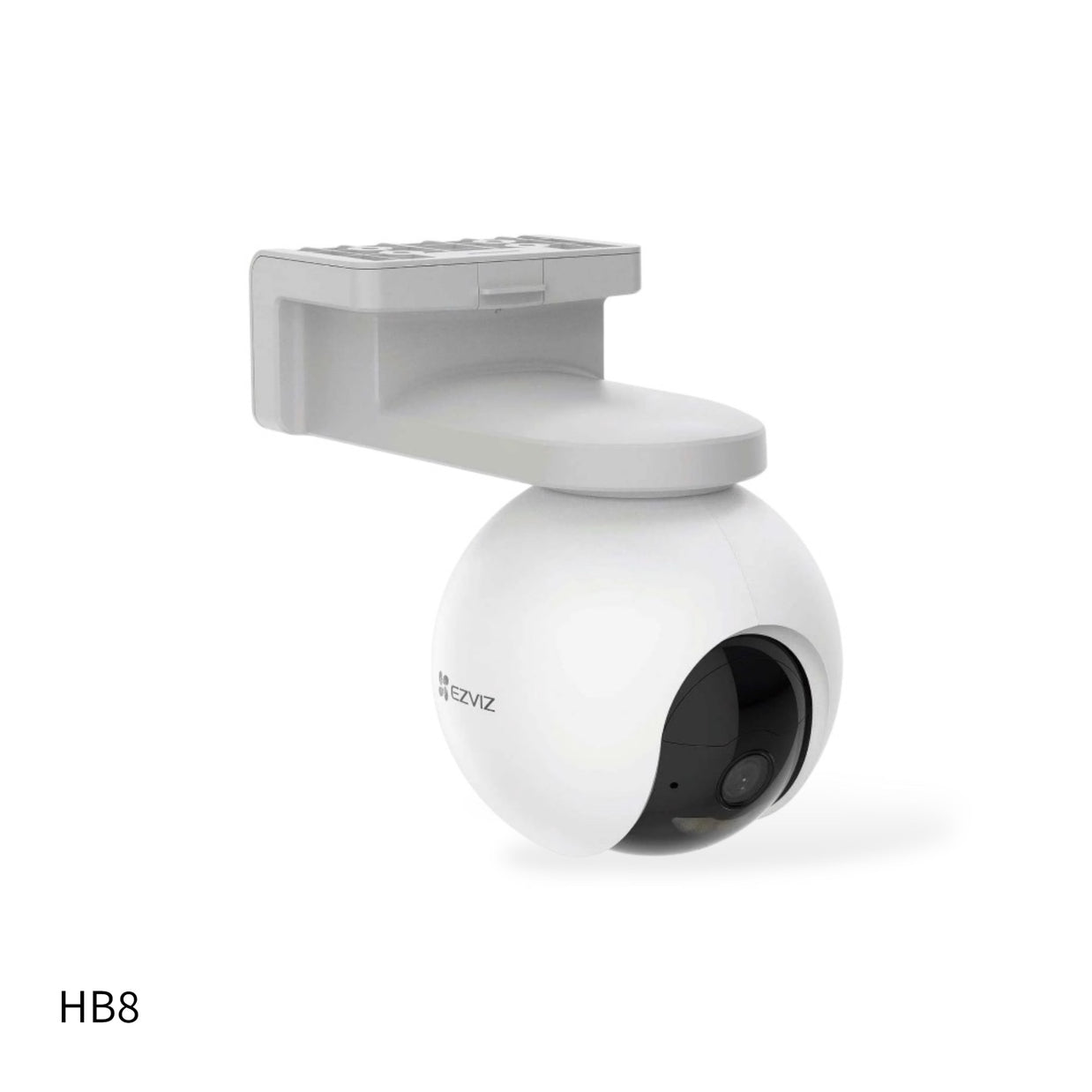 Cámara EZVIZ Wifi, HB8, 4MP, 8X Zoom, Rotación 360°, Exterior, Detección de Movimiento y Batería.
