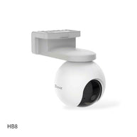 Cámara EZVIZ Wifi, HB8, 4MP, 8X Zoom, Rotación 360°, Exterior, Detección de Movimiento y Batería.