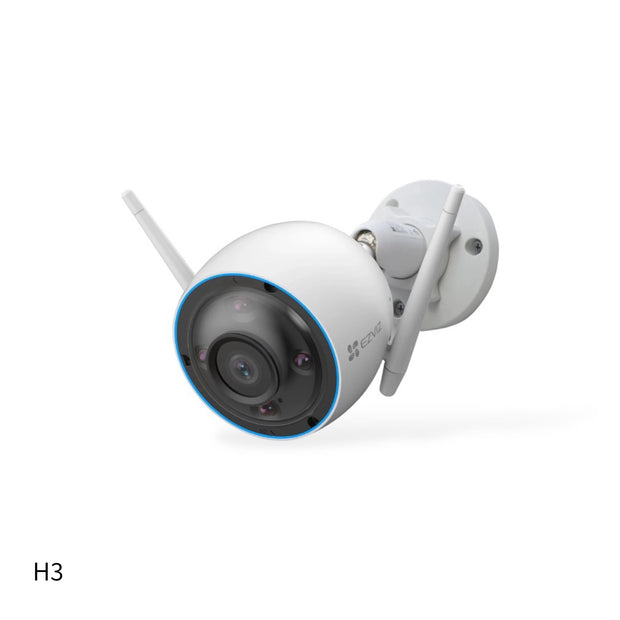 Cámara EZVIZ Wifi, H3, 5MP, detección de personas, visión Nocturna a Color, Exterior IP67.