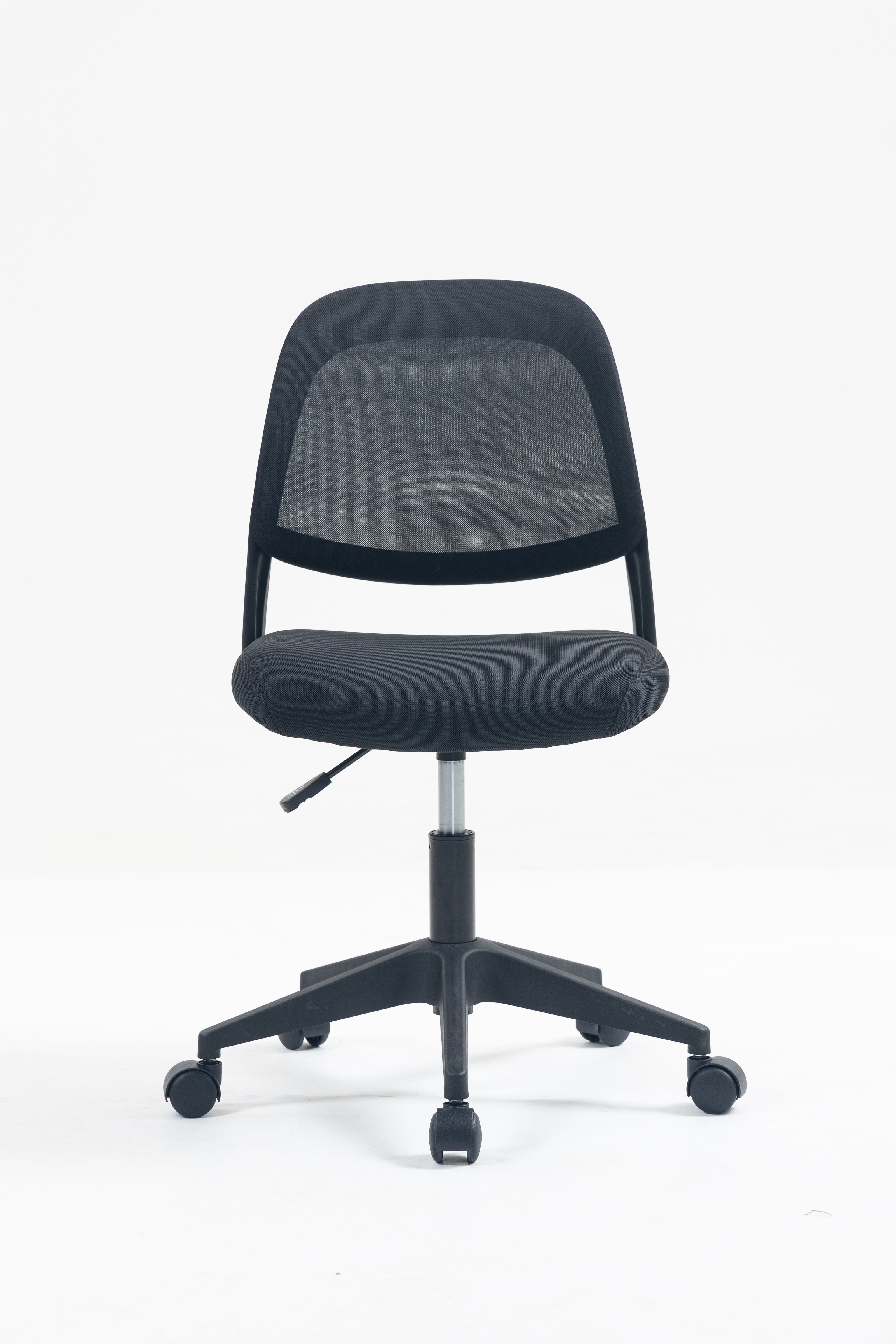 Silla de malla Sit con respaldo medio, control de altura neumático, base de nylon, color negro y gris SIT-SEC35BK / SIT-SEC35GR