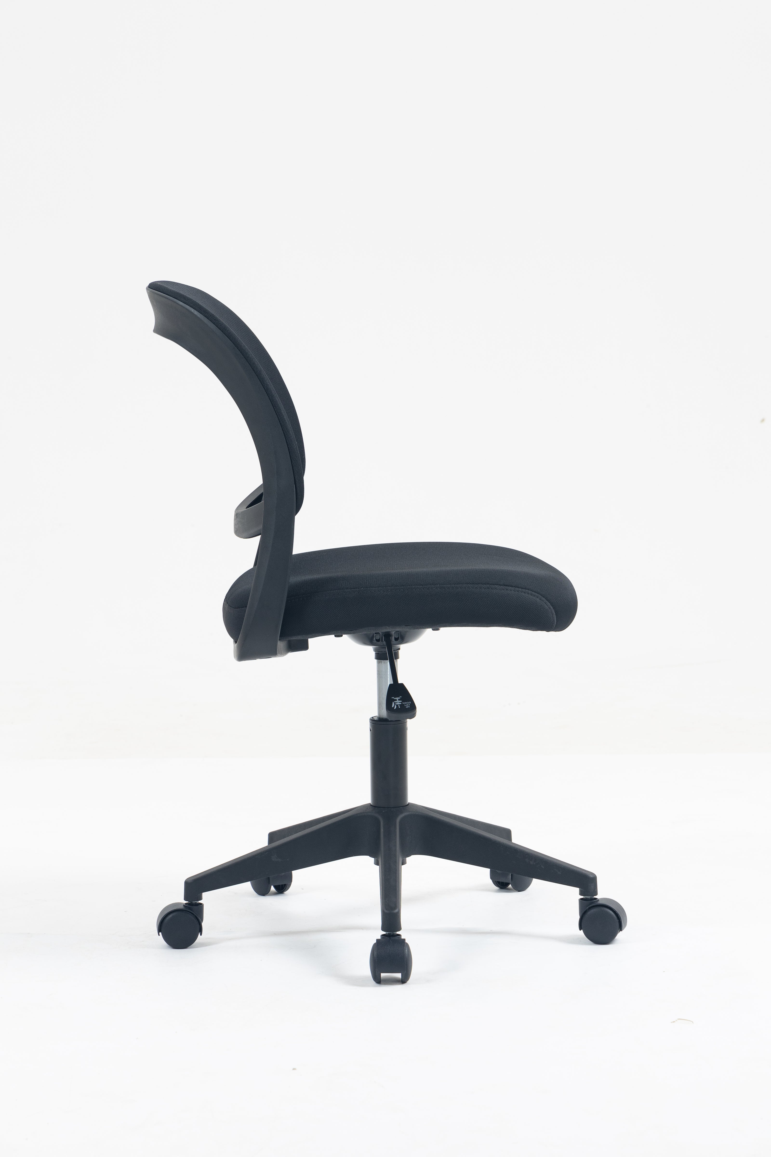 Silla de malla Sit con respaldo medio, control de altura neumático, base de nylon, color negro y gris SIT-SEC35BK / SIT-SEC35GR