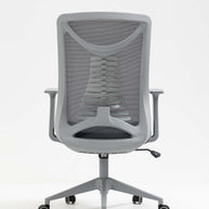 Silla SIT Ejecutiva, malla negra, inclinación flexible, ruedas de goma, apoyo lumbar. Peso: 250 Lbs. SIT-M350