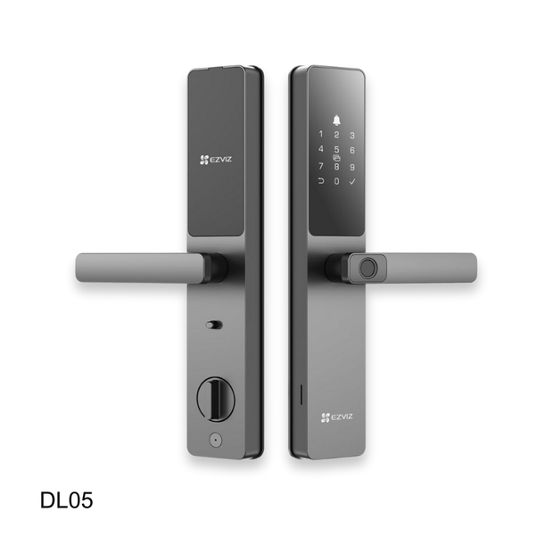 Cerradura inteligente ezviz wifi, múltiples desbloqueos, IP67, timbre incorporado