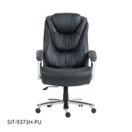 Silla SIT ejecutiva gris o negro, poliéster transpirable, nylon, clase 4 300 lb ajustable | SIT-9373H-FABRIC | SIT-9373H-PU