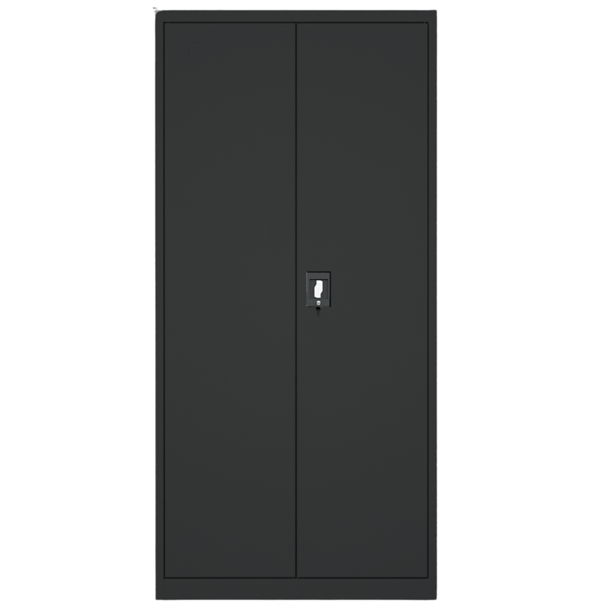Armario Archivador de 2 puertas iOffice, Acero, Color gris claro, 4 Estantes Ajustables. IOFF-FC
