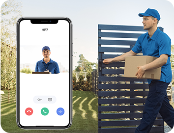 Video portero ezviz 2MP pantalla y timbre, detección de personas, IP67, audio 2 vías, desbloqueo RFID